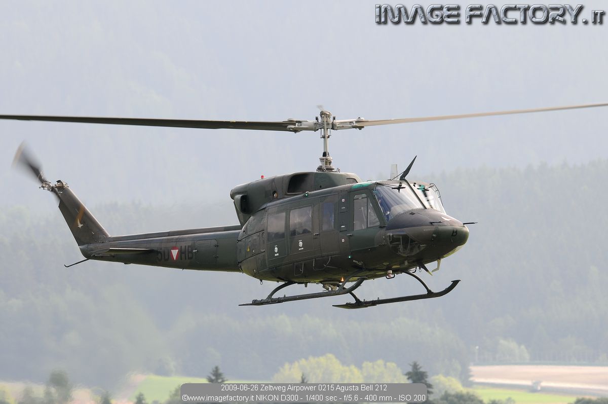 2009-06-26 Zeltweg Airpower 0215 Agusta Bell 212